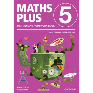Oxford Maths Plus AC Mentals and Homework Book 5