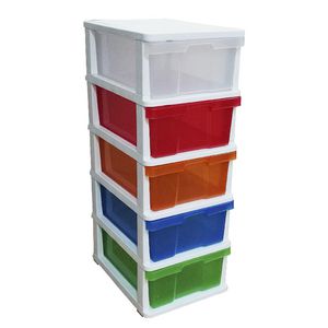 J.Burrows Coloured 5 Drawer Cabinet