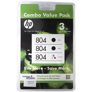 HP 804 Ink Cartridge Combo Pack