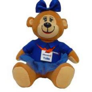 Officeworks Mini Pollie Bear Key Ring