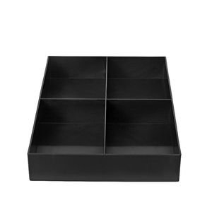 Otto Compartment Tray Dark Grey
