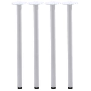 Mix and Match Round Legs White 4 Pack