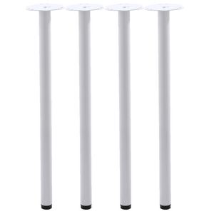 Mix and Match Round Legs White 4 Pack