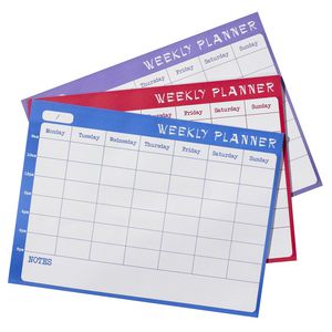 J.Burrows A4 Weekly Undated Planner 60 Sheets Assorted