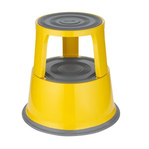 Roll Stool Light Yellow