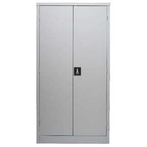 Corcoran Riggs Metal Stationery Cabinet Large Grey