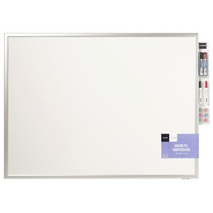 J.Burrows Magnetic Whiteboard 120 x 90cm