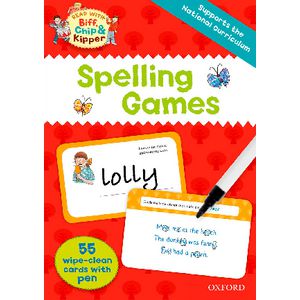 Oxford Reading Tree Spelling Games Flash Cards