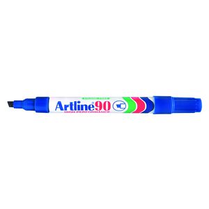 Artline 90 Permanent Marker Blue 12 Pack