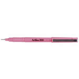 Artline 200 Fineliner 0.4mm Pink