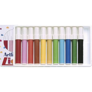 Artline 300 Liquid Crayons Assorted 12 Pack