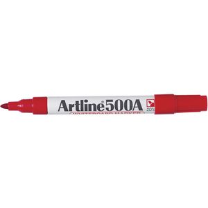 Artline 500A Whiteboard Markers Red