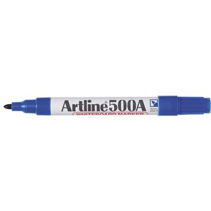 Artline 500A Whiteboard Markers Blue