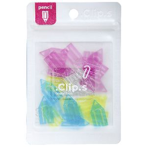 Palette Magnet Clips Pencil Clear Assorted 30 Pack