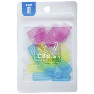 Palette Magnet Clips Gem Clear Assorted 30 Pack