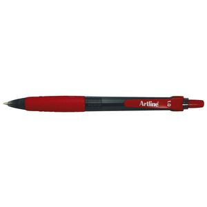 Artline 8410 Retractable Ballpoint Pen Red