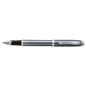 Parker IM Fountain Pen Light Grey with Chrome Trim