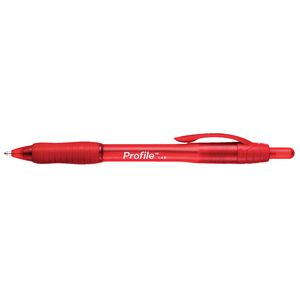 PaperMate Profile Retractable Ballpoint Pen Red