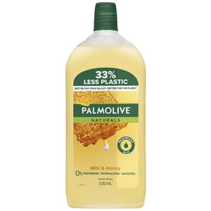 Palmolive Naturals Milk and Honey Hand Wash Refill 500mL