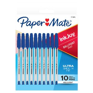 PaperMate InkJoy 100 Ballpoint Pens Blue 10 Pack