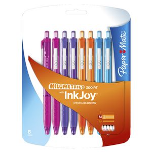 PaperMate InkJoy 300 RT Ballpoint Pens Fashion 8 Pack