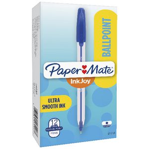 PaperMate InkJoy 100 Ballpoint Pens Blue 12 Pack