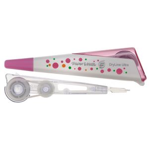 Liquid Paper Dryline Ultra Correction Tape with Refill Pink