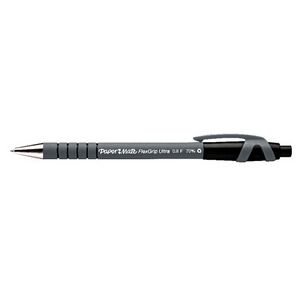PaperMate FlexGrip Ultra Fine Ballpoint Pens Black 4 Pack