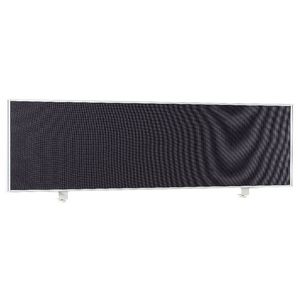 Pago Horizon 1800 x 500mm Clamp Desk Screen Ash and White