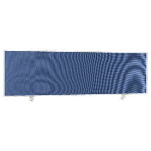 Pago Horizon 1800 x 500mm Clamp Desk Screen Ocean and White