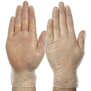ProChoice Vinyl Glove Large 100 Pack Clear