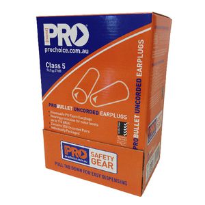 ProChoice ProBullet Disposable Uncorded Earplugs 200 Pack