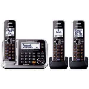 Panasonic Cordless Phone plus 2 Handsets KX-TG7893AZS
