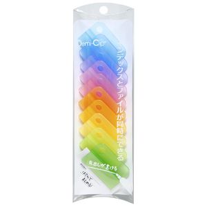 Palette Demi Foldback Clips Multi 10 Pack