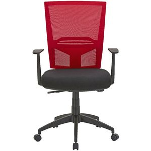 Radar Plus Synchro Heavy Duty Ergonomic Chair Red