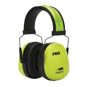 ProChoice Python Hi Vis Earmuffs Yellow