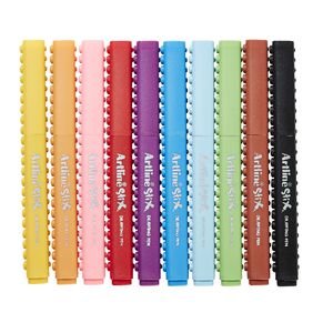 Artline Stix Colour Markers 10 Pack