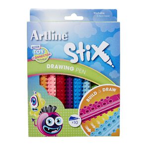 Artline Stix Drawing Pens 10 Pack