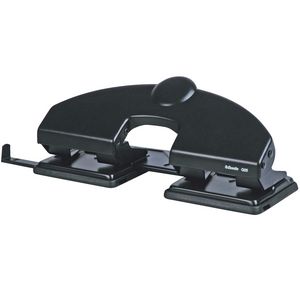 Esselte Q25 4 Hole Punch Black