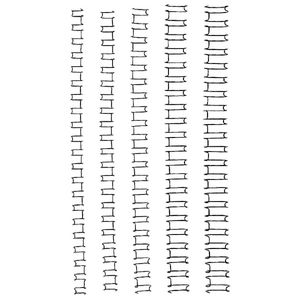 GBC Binding Coil 21 Loop Wire 14mm Black 100 Pack