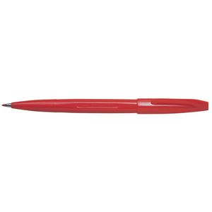 Pentel S520A Sign Pens 0.8mm Red 12 Pack