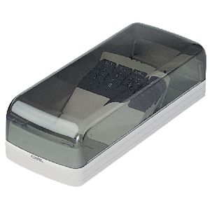 Carl Card File Case 800 Card Capacity Ivory
