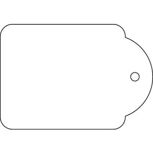 Apli Strung Tickets 36 x 53mm 500 Pack