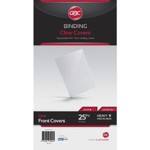 GBC Creative Binding Cover A3 250 Micron Clear 25 Pack