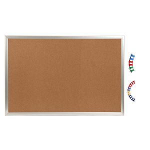 Ucomm Corkboard with Accessories 900 x 600mm