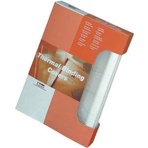 GBC A4 Thermal Covers 4.0mm White 100 Pack