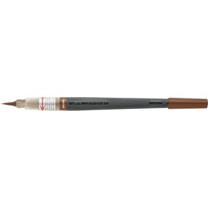 Pentel Arts Colour Refillable Paintbrush Brown