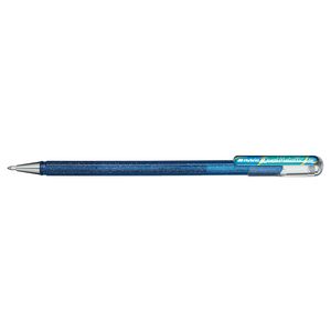 Pentel Hybrid Dual Metallic Gel Pen Blue