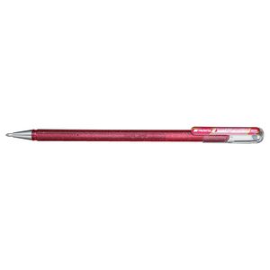 Pentel Hybrid Dual Metallic Gel Pen Pink