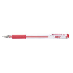 Pentel Hybrid Gel Grip K116 Gel Pen Red